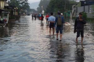 Imbas Banjir, 3 Ruas Jalan di Kabupaten Bandung Tak Dapat Dilintasi