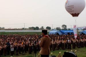 Jambore ke-6 Cabang Kota Bogor Ajang Evaluasi Kepramukaan