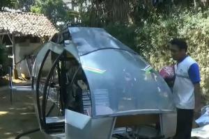 Helikopter Gardes Warga Sukabumi Segera Uji Terbang