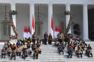 Presiden Jokowi Umumkan Kabinet Indonesia Maju 