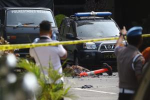 6 Orang jadi Korban Bom di Polrestabes Medan 