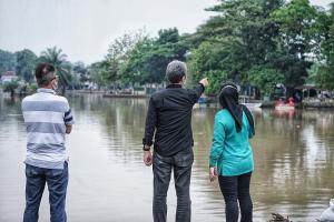 Pemkot Bogor Bangun Kolam Monitoring Sampah di Situ Gede 