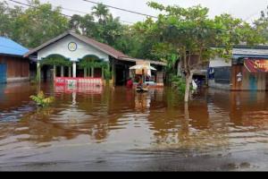 Banjir Rendam 3.642 Rumah di Gunung Mas Kalteng