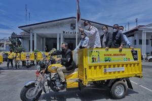 Pemkot Bogor Bagikan 68 Motor Sampah untuk Tiap Kelurahan 