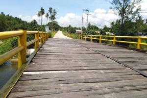 Pemkab Kukar Anggarkan Rp1,5 M Perbaiki Jembatan Sambera Muara Badak