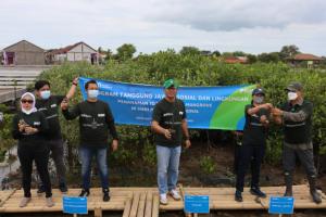 10.000 Bibit Mangrove Ditanam di Desa Ketapang, Kabupaten Tangerang