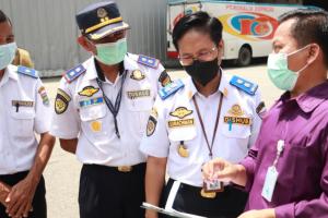 Dishub Kabupaten Tangerang Inspeksi Kelengkapan Angkutan Publik