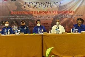 75 Petugas Damkar Kabupaten Tangerang Dilatih Investigasi Pasca Kebakaran