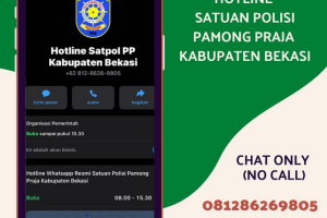Tingkatkan Respons Gangguan Trantibum, Satpol PP Kabupaten Bekasi Bentuk Satgas SAT SET