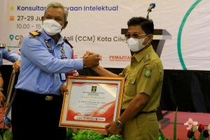 Fasilitasi HKI, Pemkot Tangerang Terima Penghargaan dari Kemenkumham