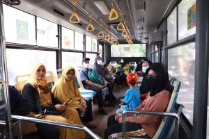 Dishub Kota Tangerang Gratiskan Ongkos Bus Tayo dan Si Benteng