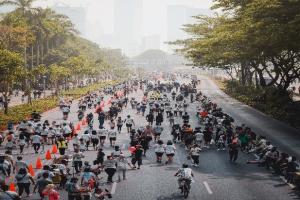 Wujudkan Imunitas Kelompok, DLH Kota Tangerang Kembali Adakan Car Free Day	