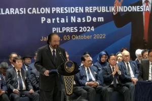 NasDem Deklarasikan Anies Baswedan Capres 2024