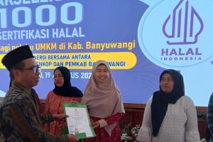 Kemenag Fasilitasi Sertifikasi Halal Gratis 1.000 UMK di Banyuwangi