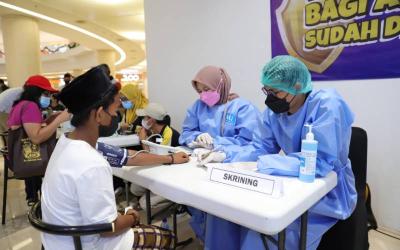 Vaksinasi Anak di Kota Tangerang Tembus 72%