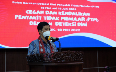 Depok Jadi Lokasi Peluncuran Gerakan Deteksi Dini Penyakit Tidak Menular se-Jawa Bali