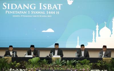 Pemerintah Indonesia Tetapkan Idulfitri Jatuh pada 22 April 2023