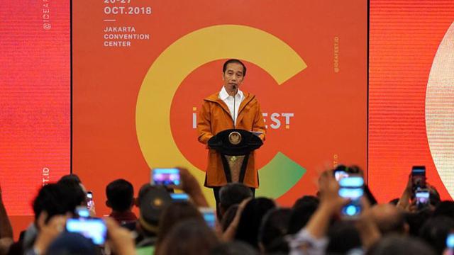 Soal Pemasaran, Jokowi: Anak Muda Indonesia Jago-Jago