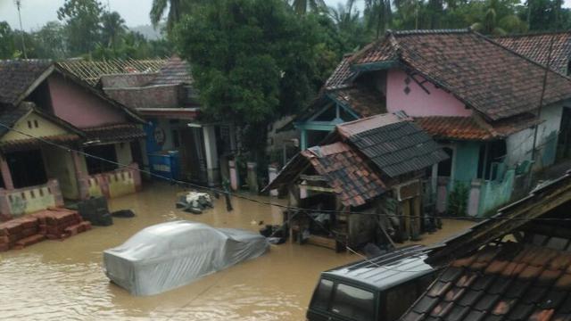 Puluhan Rumah di Selatan Cianjur Terendam Banjir