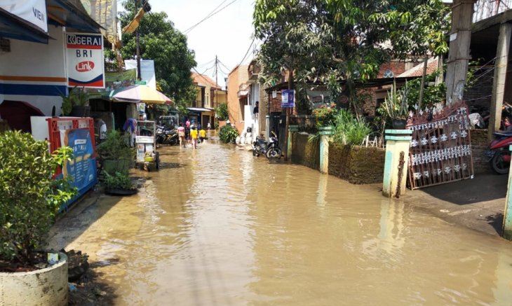 Kabupaten Bandung Dikepung Banjir, Ratusan Warga Mengungsi