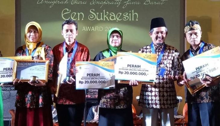 Een Sukaesih Award 2018, 5 Guru Asal Jabar Dapat Penghargaan