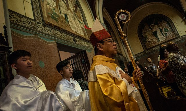 Doakan Korban Tsunami, Uskup Agung Katedral: Semoga Diberikan Kebahagiaan Abadi