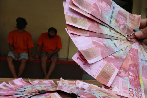 Polresta Bogor Tangkap 2 Pelaku Pemalsuan Uang, Barang Bukti Rp150 Juta