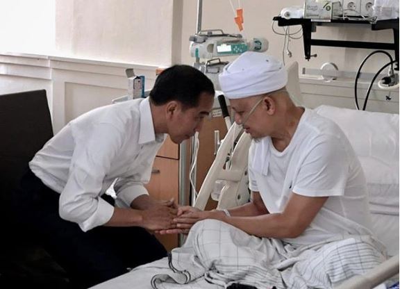 Ini Doa Jokowi untuk Kesembuhan Ustaz Arifin Ilham