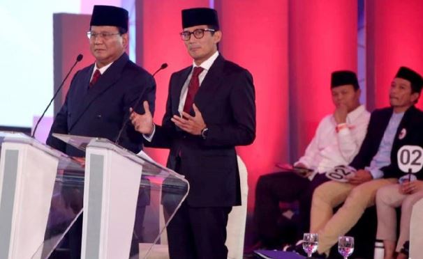 Debat Capres 2019, Prabowo Ungkit Kades Ditahan karena Dukung Paslon 02