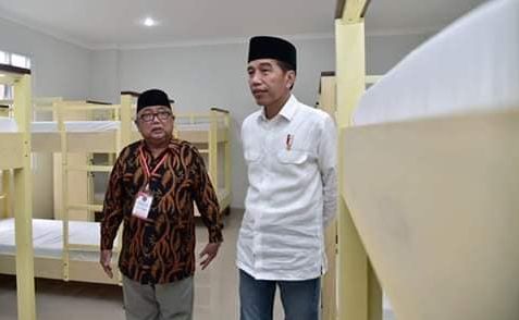 Jokowi Cek Pembangunan Pesantren Rp6,9 M di Garut