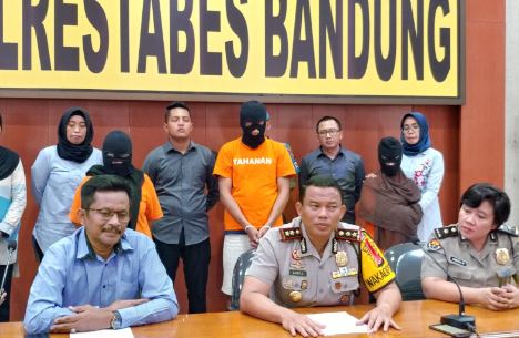 Polrestabes Bandung Gagalkan Penjualan Anak di Bawah Umur