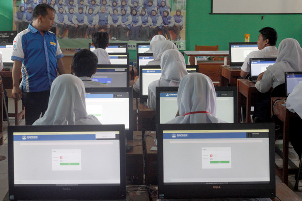 Lebih dari 200 SMP di Cianjur belum memiliki fasilitas UNBK