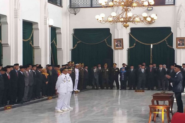Gubernur Jabar Minta Plt Bupati Cirebon Fokus Ke Masa Depan
