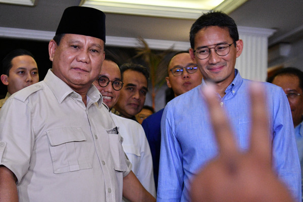 Mahkamah Agung Tolak Permohonan Prabowo - Sandiaga