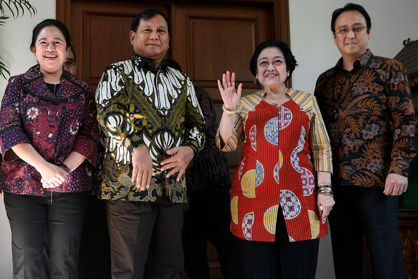 Prabowo Bertemu Megawati Pascapilpres 2019 