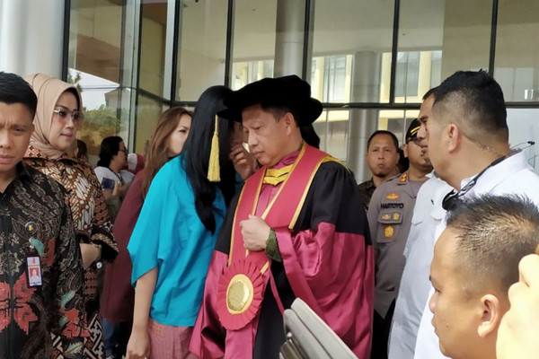 Kapolri Tito Jadi Penguji Sidang Doktoral Irjen Boy Rafli