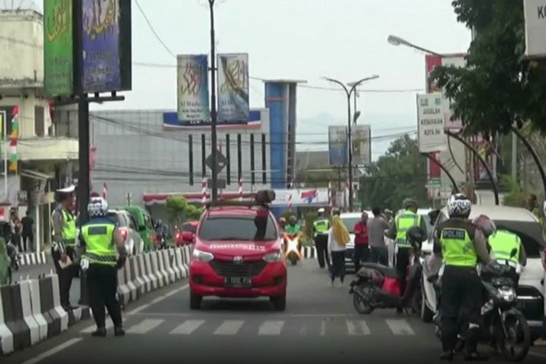 Operasi Patuh Lodaya di Kota Sukabumi Jaring Ribuan Pengendara