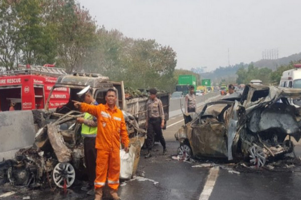 Kecelakaan Tol Cipularang, Korban Tewas Jadi 9 Orang