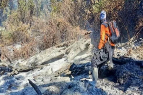 Kebakaran di Puncak Gunung Ciremai Telah Padam