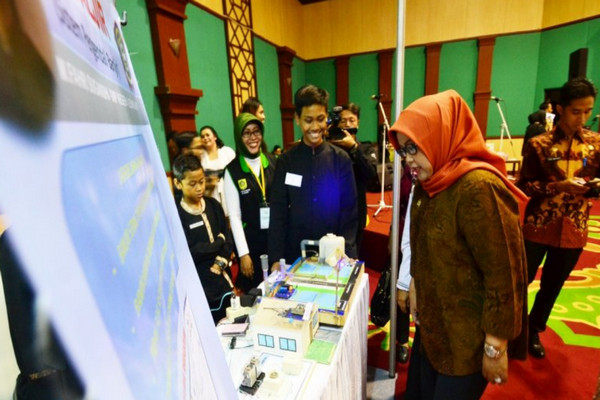 Siswa SMP di Bogor Temukan Alat Pendeteksi Banjir