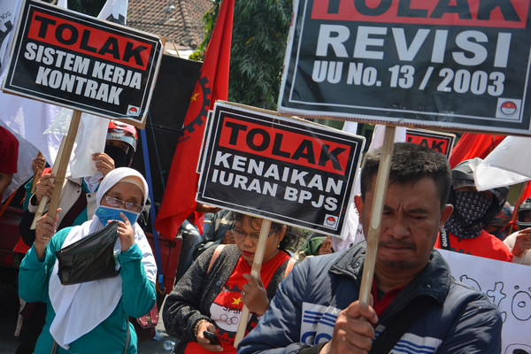 Perwakilan Serikat Buruh Bertemu Presiden Jokowi di Bogor
