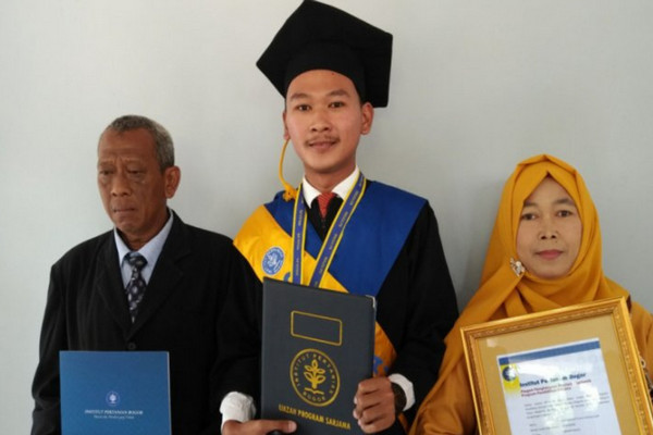 Penerima Bidikmisi Jadi Wisudawan Terbaik Di IPB University