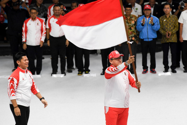 Kontingen Indonesia Diminta Masuk Dua Besar SEA Games 2019