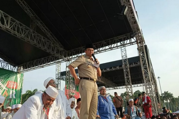 Gubernur DKI: Reuni 212 Cerminan Persatuan Indonesia