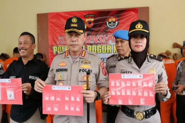 November 2019, Polresta Bogor Kota Proses 11 Perkara Narkoba