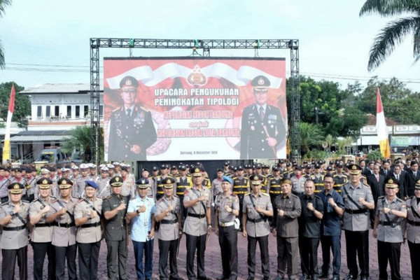 Kapolda Jabar Resmikan Polresta Bandung