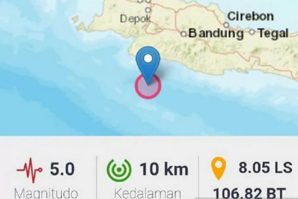 BPBD Sukabumi: Kami Belum Dapat Informasi Kerusakan Akibat Gempa