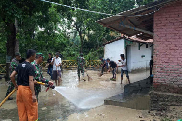 Banjir di Kelurahan Kalijaga Cirebon Telah Surut