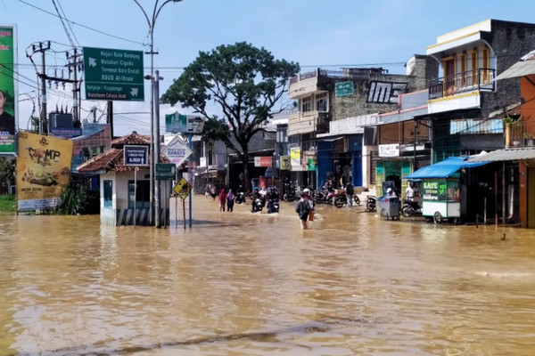 Empat Kecamatan di Kabupaten Bandung Banjir Lagi