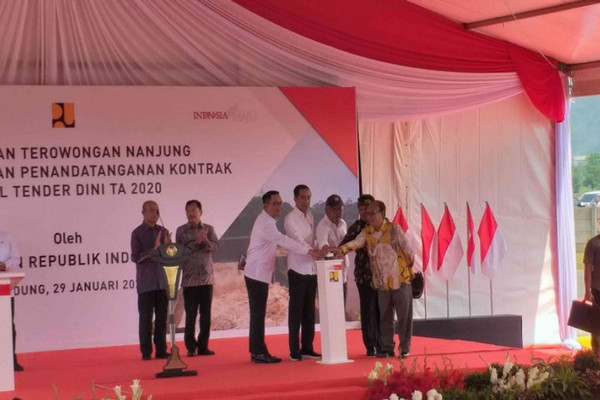 Presiden Jokowi: Terowongan Nanjung Bagian dari Sistem Pengendali Banjir